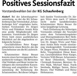 Positives Sessionsfazit